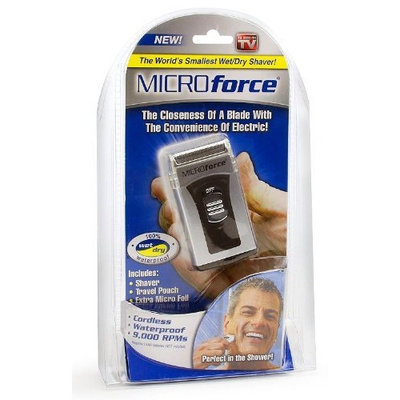 MICRO FORCE MicroForce Wet/Dry Shaver, Cordless