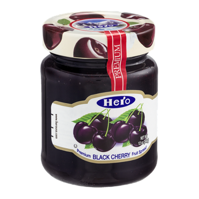 Hero Black Cherry Fruit Spread
