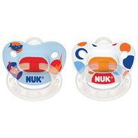 Nuk Nuk Silicone Nature Pacifier - Size 2 - 2 pk - Girl