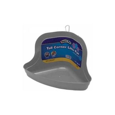 Superpet Pets International SSR62149 Tall Corner Litter Pan With Quick Lock
