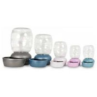 Petmate Replendish Waterer - Pearl Blue: 1/2 Gallon