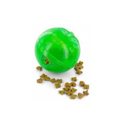 Multivet International Muv Toy Slimcat Tricky Treat Ball Green