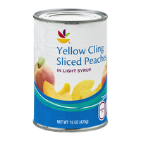 Ahold Yellow Cling Sliced Peaches In Light Syrup