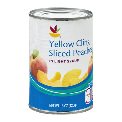 Ahold Yellow Cling Sliced Peaches In Light Syrup