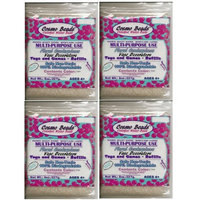 Cosmo Beads Bundle: 2 Pound (Four-8oz. Bag) Premium Water Pearl Gel Beads; Comos Beads Brand; - Great for Wedding Centerpieces Makes About 24 Gallons