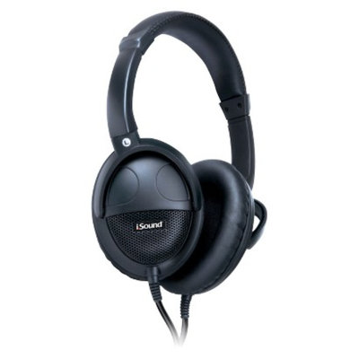 DreamGear i.Sound HP-600 Simulated Surround Headphone - Black (DGHP-5550)