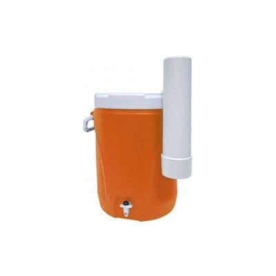 Rubbermaid Water Cooler, 5 Gallon Capacity, Orange/White