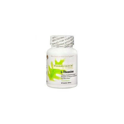 FoodScience of Vermont Anxiety Stress & Sleep Support L-Theanine 200 mg 60 vegetarian capsules 218926