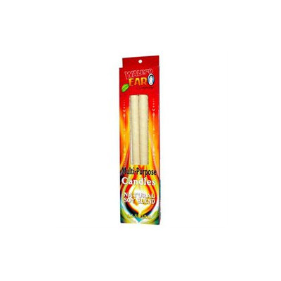 Wallys Natural Products 83694 Wallys Paraffin Plain Ear Candle - 1x4 Pk