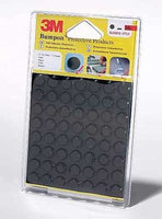 3M SJ5012 Self Adh Bumper, 56 Bumpons per Pack, PK18