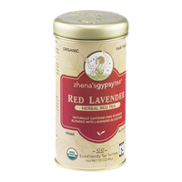 Zhena's Gypsy Tea Herbal Tea Sachets Red Lavender - 22 CT