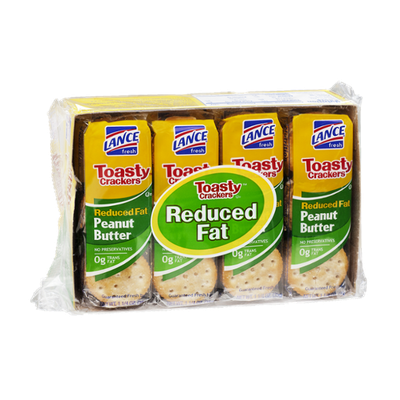 Lance Toasty Reduced Fat Peanut Butter Crackers - 8 CT