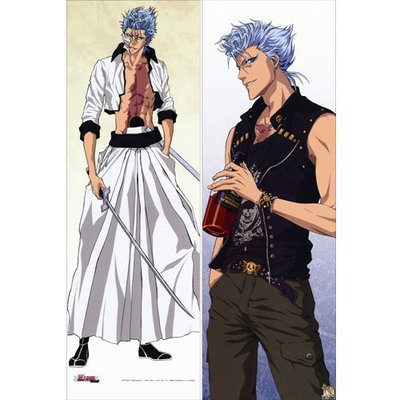 WOW Japanese Anime Body Pillow Anime Bleach, 13.4''x39.4'' Double-sided Design