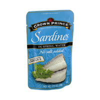 Crown Prince Sardines in Spring Water No Salt Added