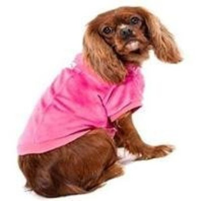 Ethical Pet Ski Lodge Dog Jacket Size: Medium, Color: Pink