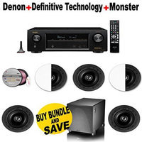 Electronics Expo Denon AVR X1200W 7.2 Channel Full 4K Ultra HD A V Receiver with Bluetooth and Wi Fi 5 Definitive T