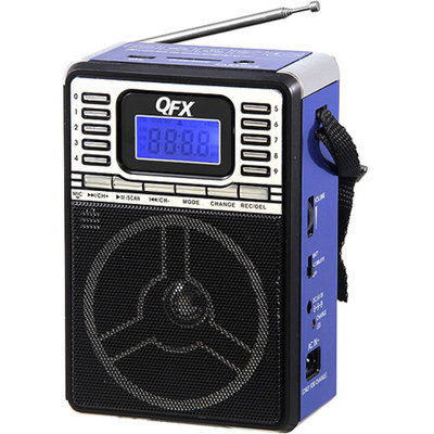Quantum FX Portable PA System with USB/SD and FM Radio