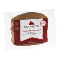 Chef Martin's Alpine Brand Smoked Bauernwurst