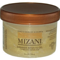 Shimmer Reflects Medium Hold Gel By Mizani for Unisex, 8 Ounce