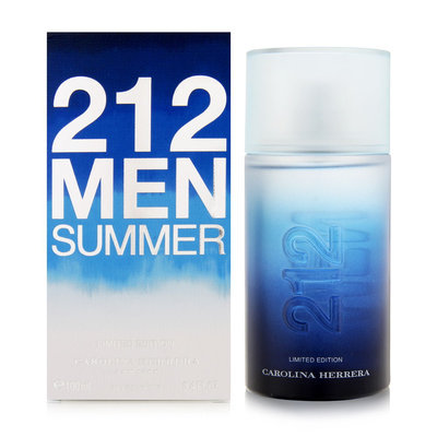 Carolina Herrera 212 Men Summer 100Ml Edt Spray Perfume