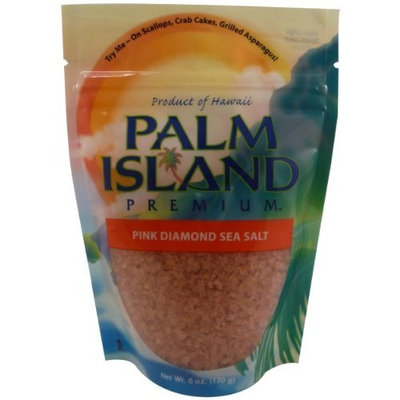Palm Island Premium Pink Diamond Sea Salt, 4-Ounce (Pack of 6)
