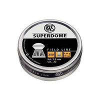 Umarex RWS Superdome 2317379 Field Line 14.5 Grain Air Gun Pellets, 0.22 Caliber, Silver
