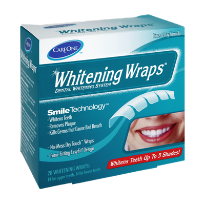 CareOne Whitening Wraps Dental Whitening System