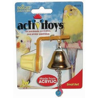 JW Pet Company Activitoys Bell Bird Toy, Small
