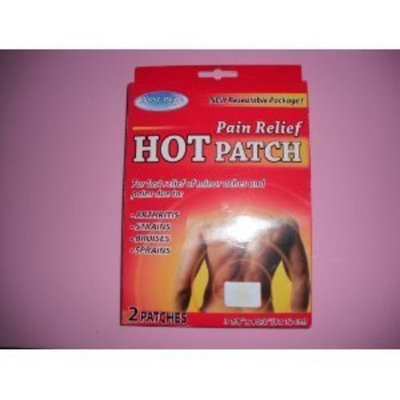 Assured HOT PATCH Pain Relief patch, 2 patches