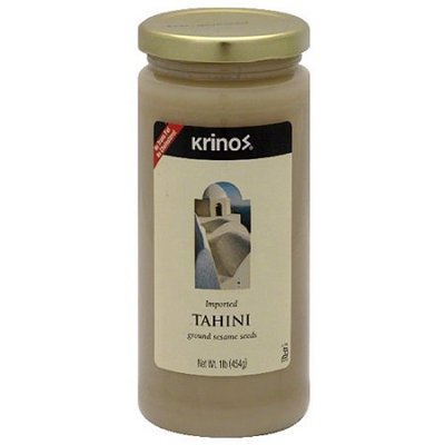 Generic Krinos Tahini Ground Sesame Seeds, 16 oz, (Pack of 6)