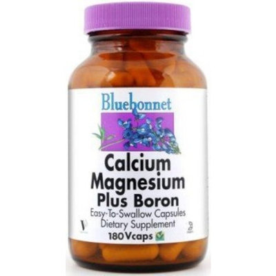Bluebonnet - Calcium Magnesium Plus Boron - 180 Veg Caps