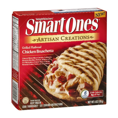 Weight Watchers Smart Ones Artisan Creations Grilled Flatbread Chicken Brushetta
