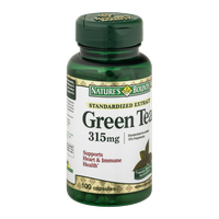 Nature's Bounty Herbal Capsules Green Tea Standardized Extract 315 mg - 100 CT