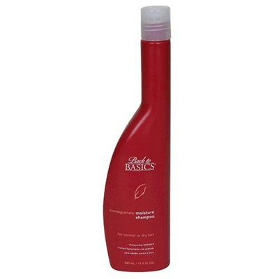 BACK TO BASICS by Graham Webb POMEGRANATE MOISTURE SHAMPOO FOR NORMAL TO DRY HAIR 11.5 OZ