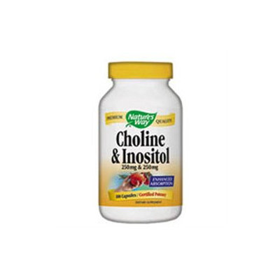 tures Way Choline-inositol 250/250mg 100 Caps From Nature's Way