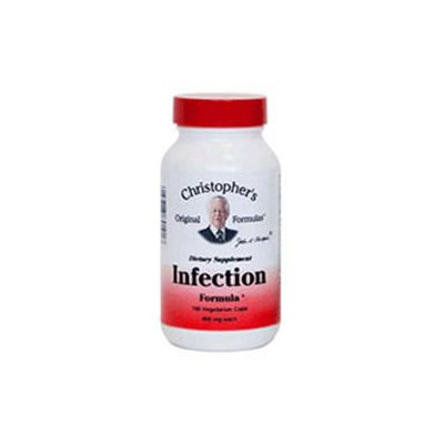 Infection Formula, 475 mg, 100 Vegicaps, Christopher's Original Formulas