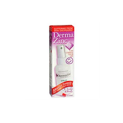 Dermazinc Zinc Therapy Spray Drops for Psoriasis - 4 Oz