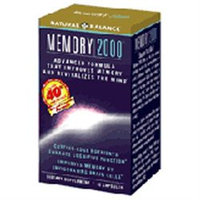 Memory 2000, 42 Capsules, Natural Balance