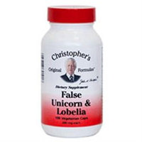 Dr. Christophers Formulas Cleanse False Unicorn And Lobelia 100