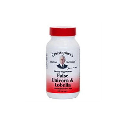 Dr. Christophers Formulas Cleanse False Unicorn And Lobelia 100