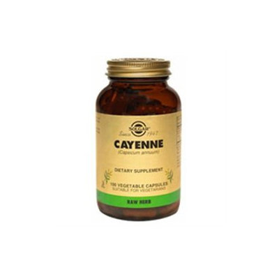 Solgar Cayenne 520 MG - 100 Veggie Caps - Other Herbs
