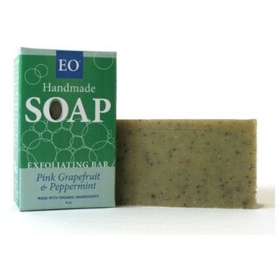 EO PRODUCTS Organic Exfoliating Bar Soap Pink Grapefruit & Peppermint 1 bar