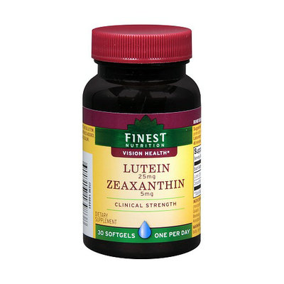 Finest Nutrition Lutein 25 MG with Zeaxanthin 5 MG