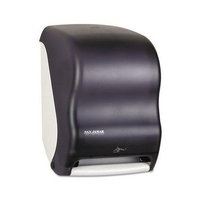 San Jamar T1400TBK Black Smart System with iQ Sensor Electronic Paper Towel Dispenser