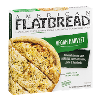 American Flatbread Handmade Thin & Crispy Pizza Vegan Harvest