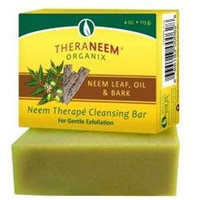 Organix South TheraNeem Therape Cleansing Bar Neem Leaf Oil and Bark - 4 oz
