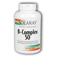 Solaray B-Complex 50 - 250 Capsules
