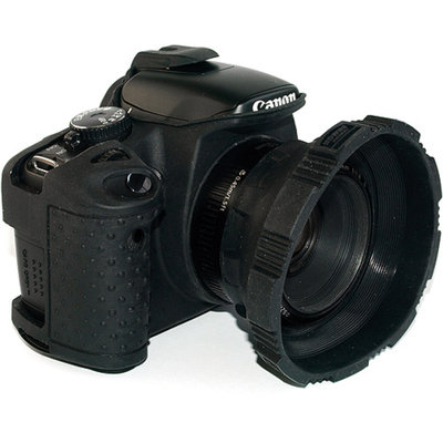 MADE Rubberized Camera Armor Case for Canon Rebel XSi, XS, T1i & T2i (Black)
