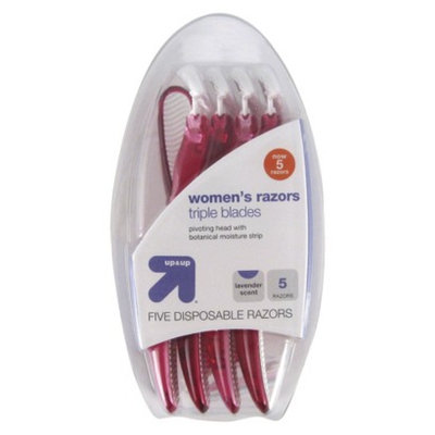 up & up up&up Women's Triple Blade Disposable Razors - 5ct