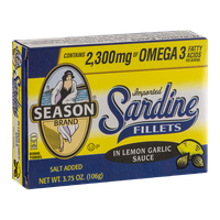 Season Sardine Fillets In Lemon Garlic Sauce